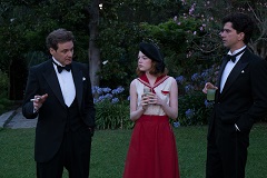 Colin Firth, Emma Stone und Hamish Linklater